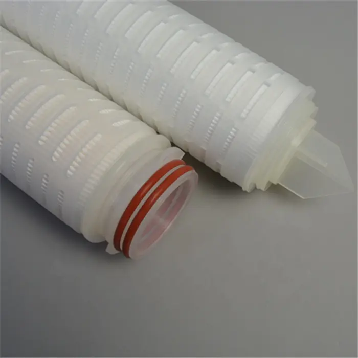0.2 micron pleated Ptfe PP cartridge filter for filter Housing with 226/222 Flat/Fin