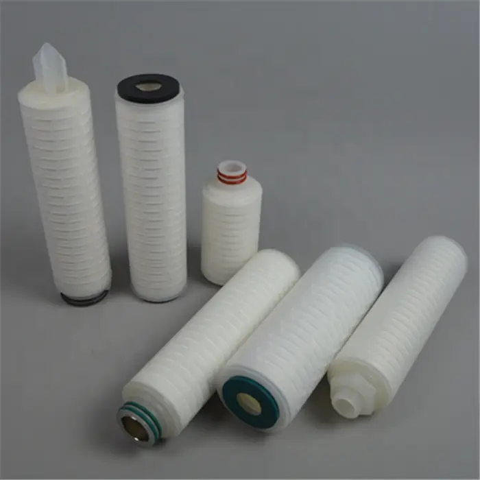 Code 0 3 6 7 8 PP Pleat Polypropylene Membrane cartridge filter 5 micron