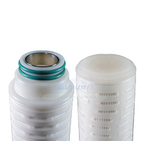 Best quality factory price 10/20/30/40 inch 5 micron pleated polypropylene filter element for drinking pure water filter