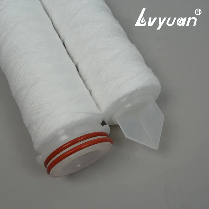 10 inch pleated filter 0.2 0.45 micron ptfe membrane cartridge filter with stainless steel filter core (222)