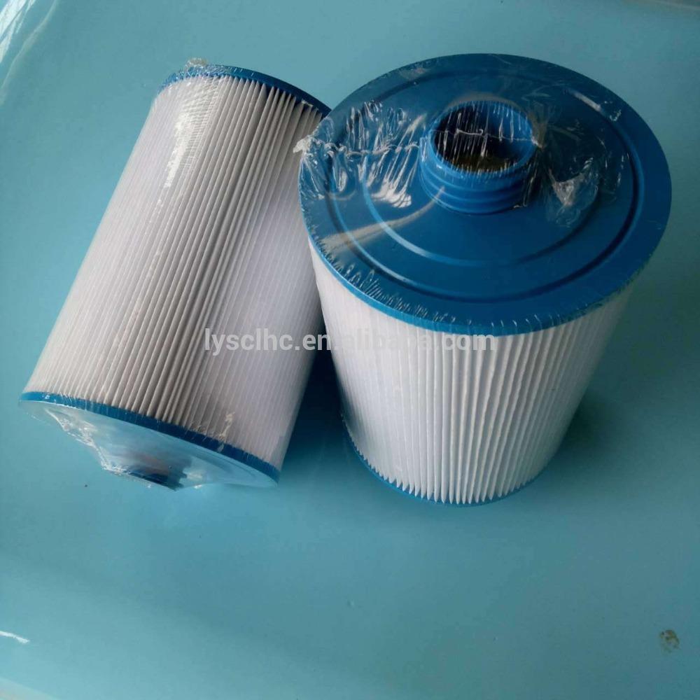 High flow washable paper pleated filter cartridge/swimming pool filter cartridge for big blue housing 10 20 inch
