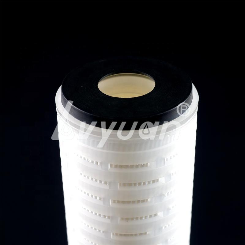 PP Polypropylene pleated water filter cartridges Precision filter cartridge for stainless steel housing
