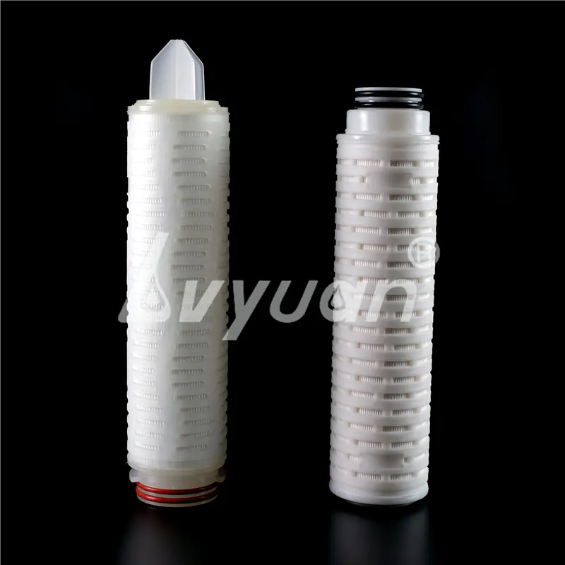 Natural Hydrophobic PTFE air vent filters Cartridge for Air/Gas