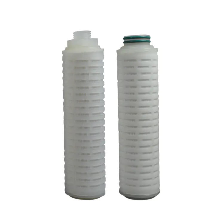 Customized size nylon pleated filter cartridge with high quality