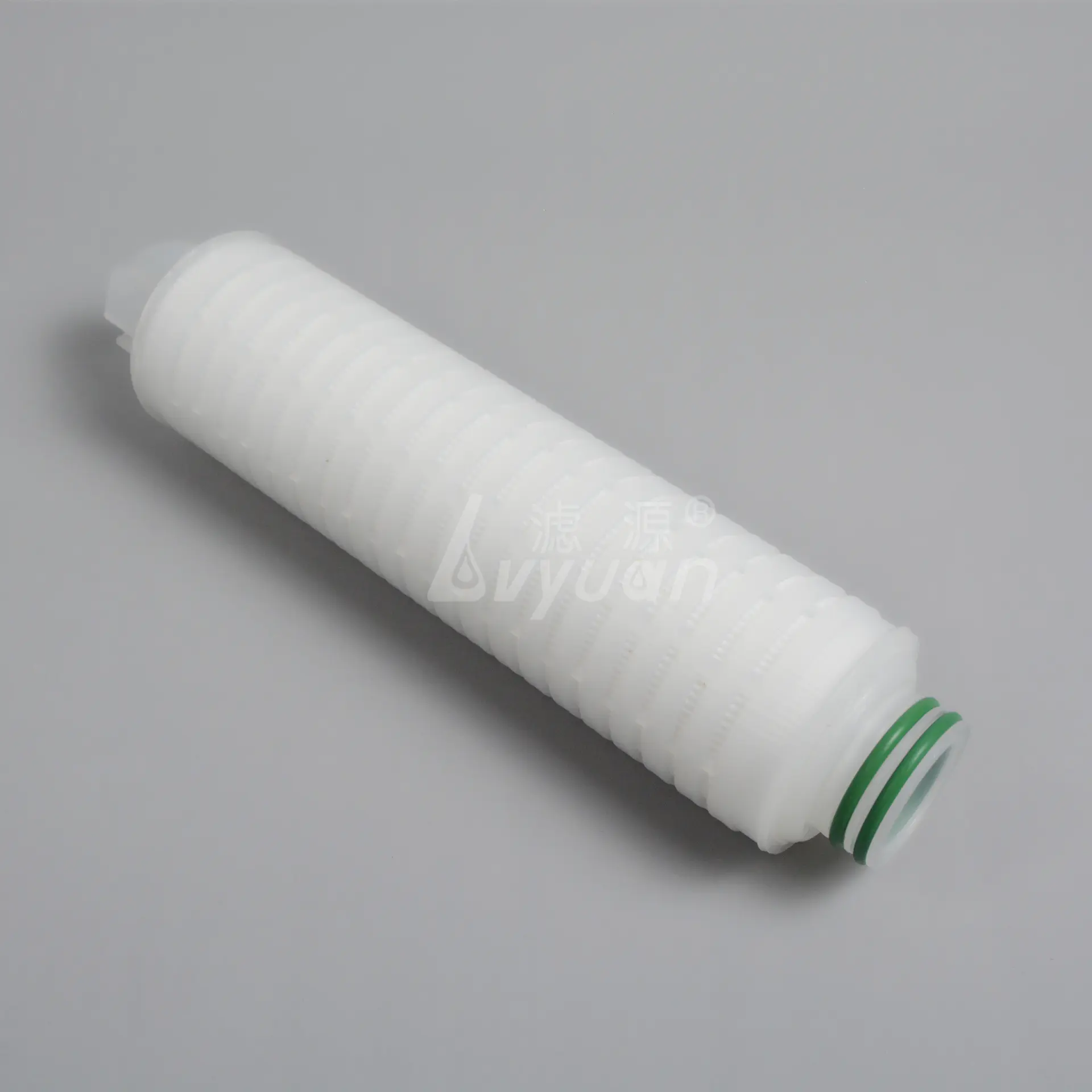 0.2 micron 0.45um 10 inch PTFE membrane pleated filter cartridges for respiratory vent filtration