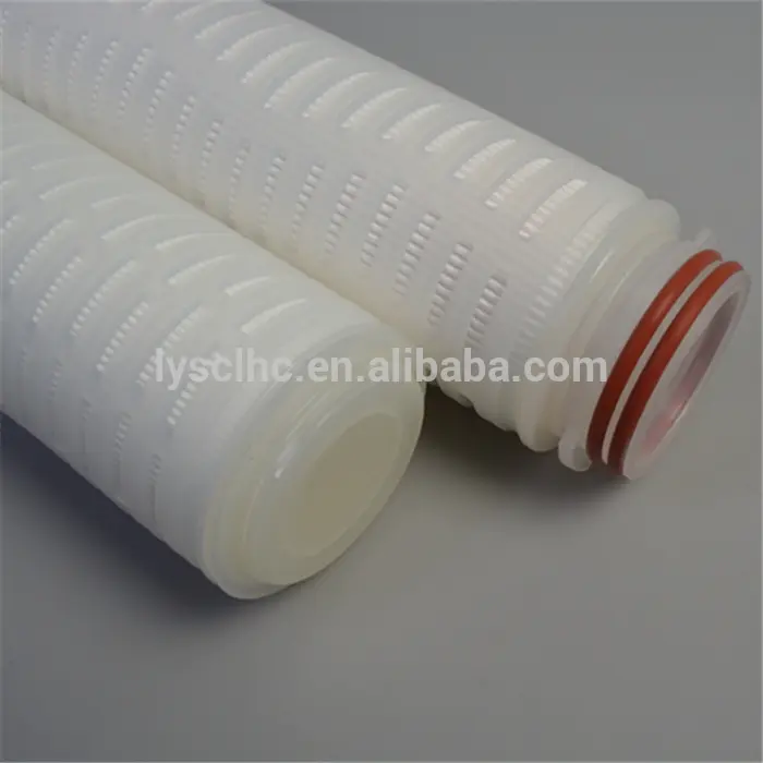 pp/ptfe/pes/pvdf pleated micropore membrane filter/cartridge micro filter