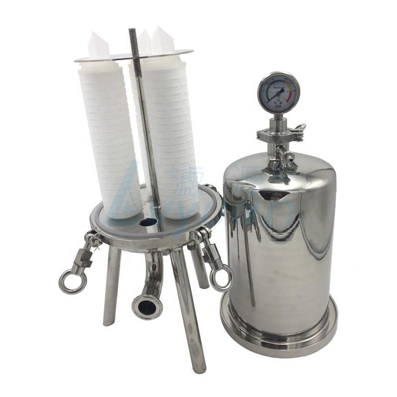 filtro de agua 0.22 micras uso industrial cartucho for PP pleated Membrane cartridge filter 5 25 micras