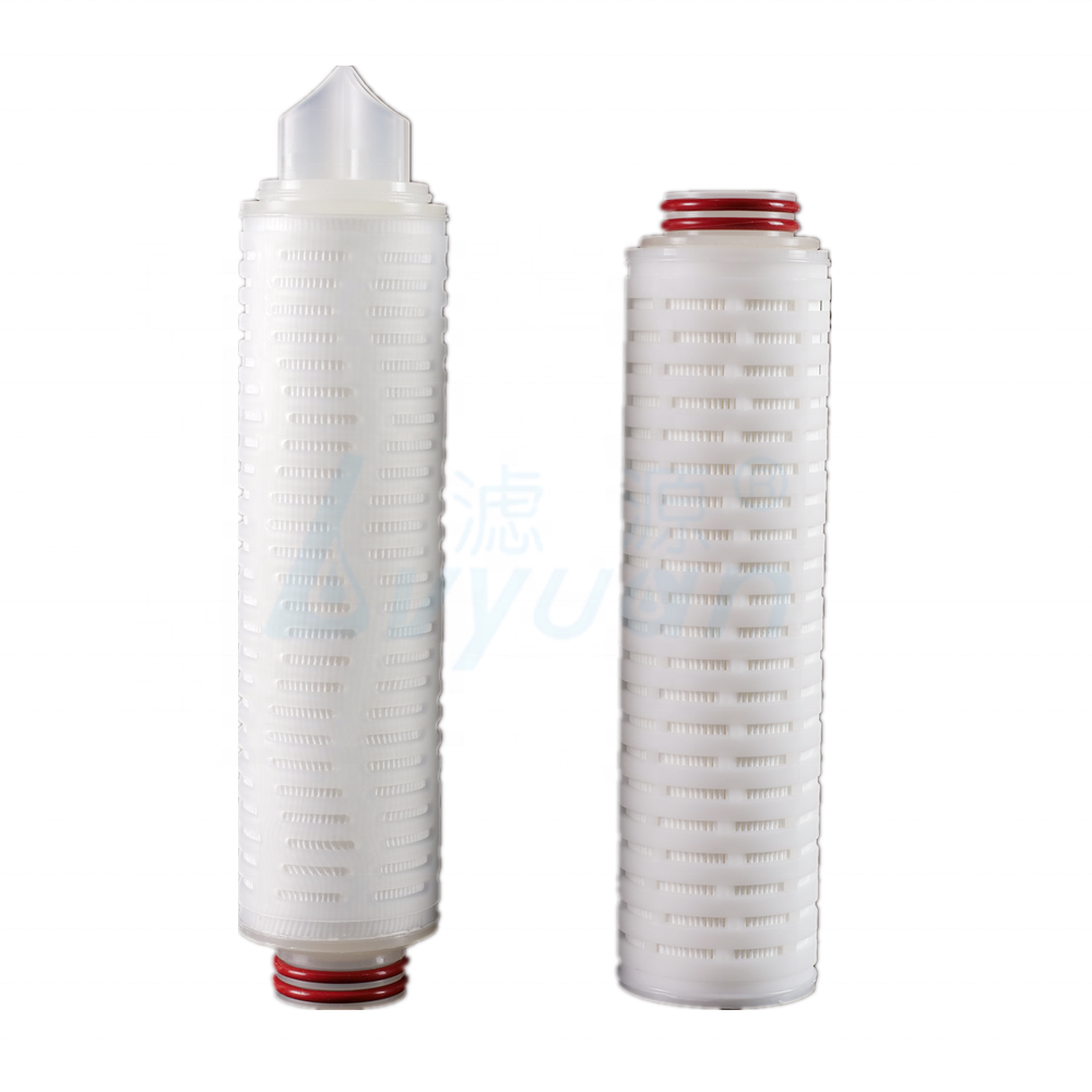 water filter cartridge 0.5 micron pp pleated filter water