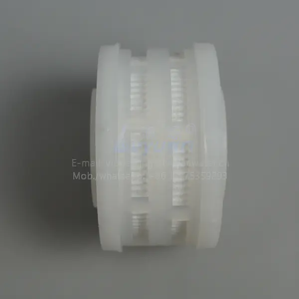 China Guangzhou factory custom mini PP cartridge filter 0.2um pleated filter for printing ink liquid filtration