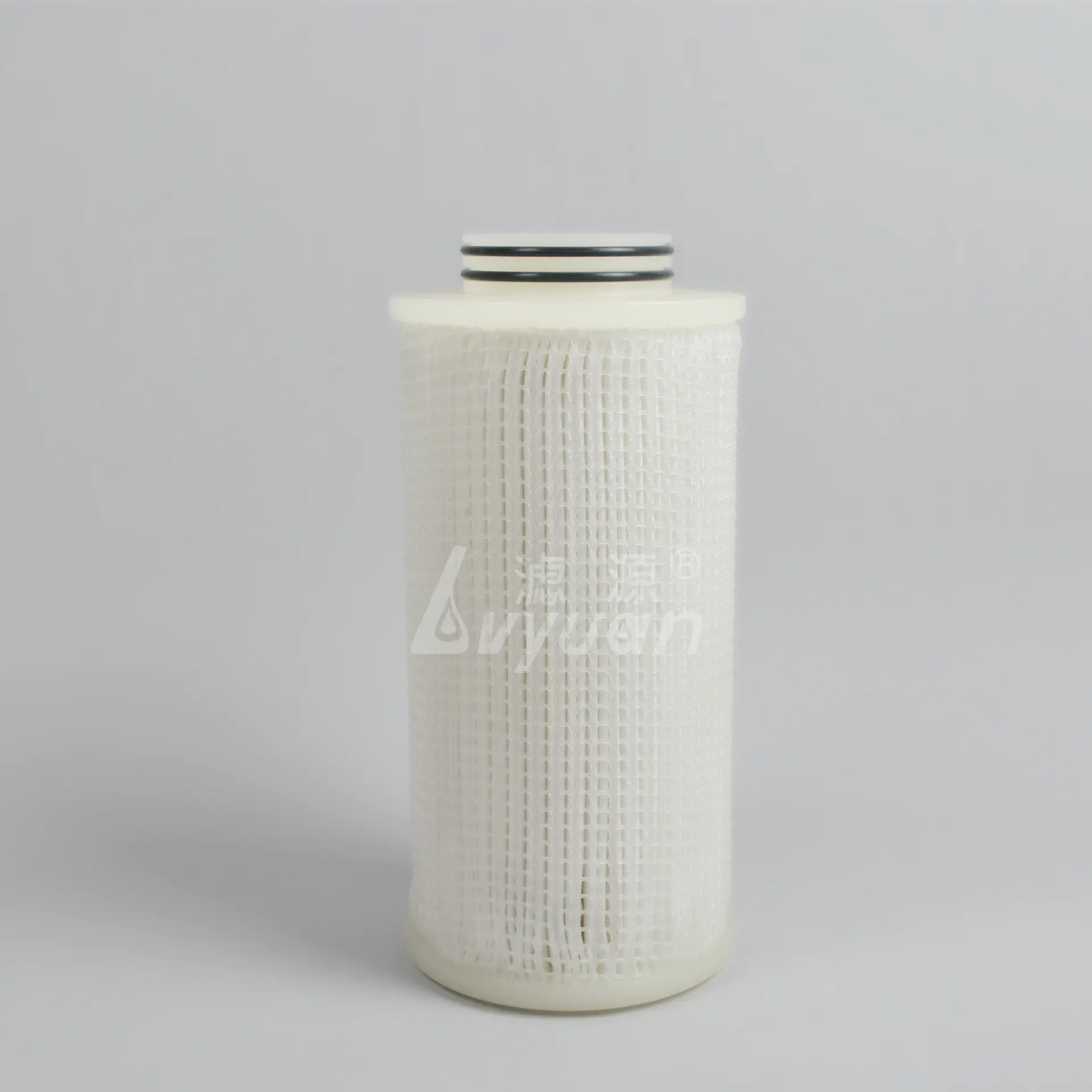 0.22 0.45 micron 10 inch water filter element PVDF membrane pleated filter cartridge for mineral water filtration