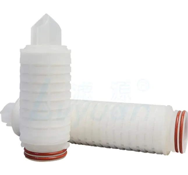 DOE SOE 10 20 inch PP pleated water filter cartridge with 0.2 micron polypropylene filter membrane