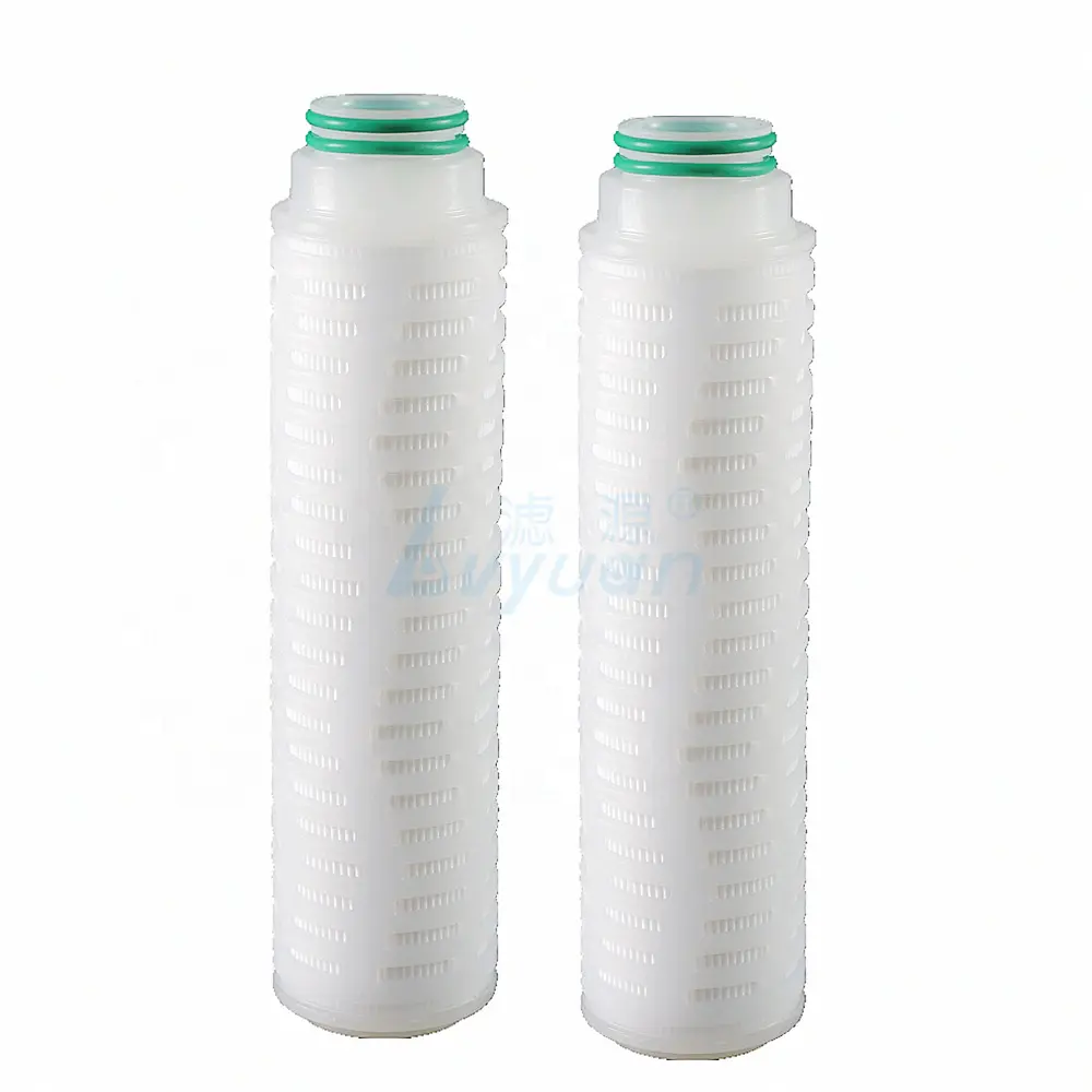 high flow 1 micron filter pleated cartridge filters for beer and wine filtration