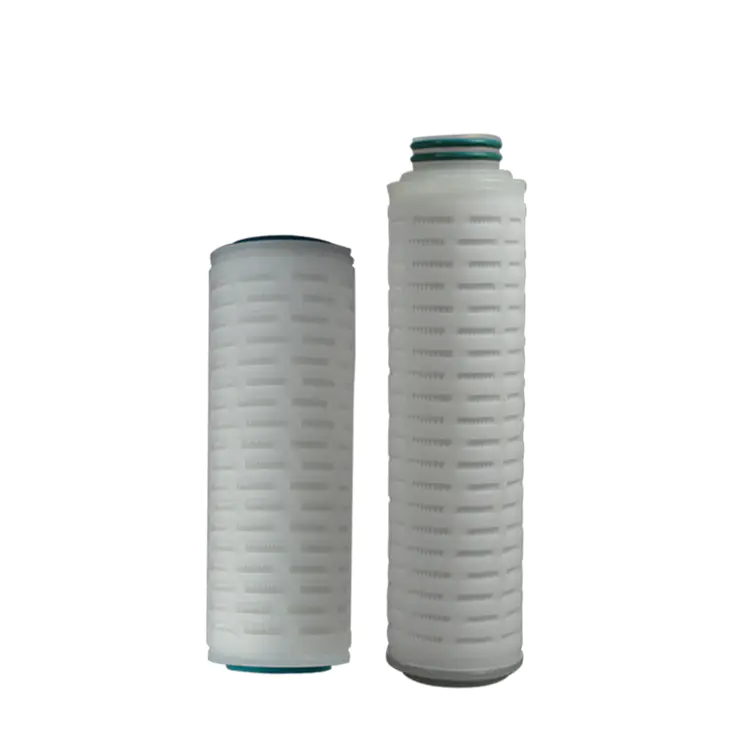 Chinese high quality 10 inch pes pleated filter cartridge