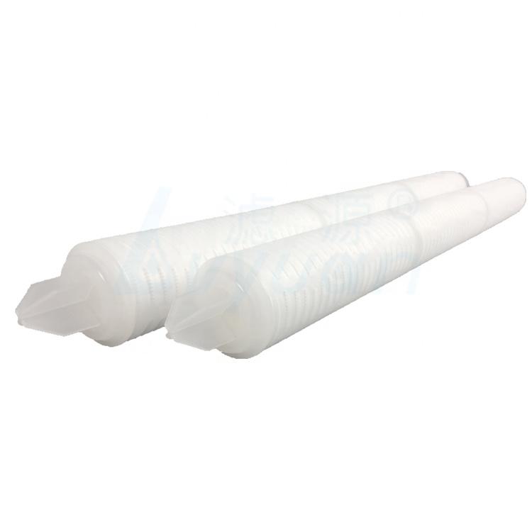 50 micron pp pleated water cartridge filters from China manufacturer with ss filter housing for wine filtration