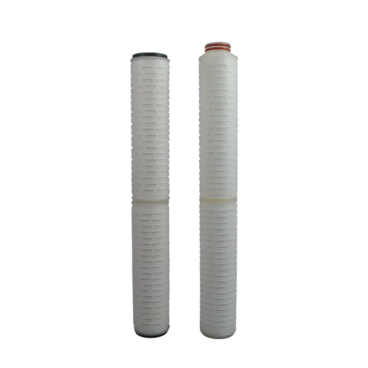 Food grade Micropore pleated 5 10 inch 0.22 micron replacement pleated cartridge filter