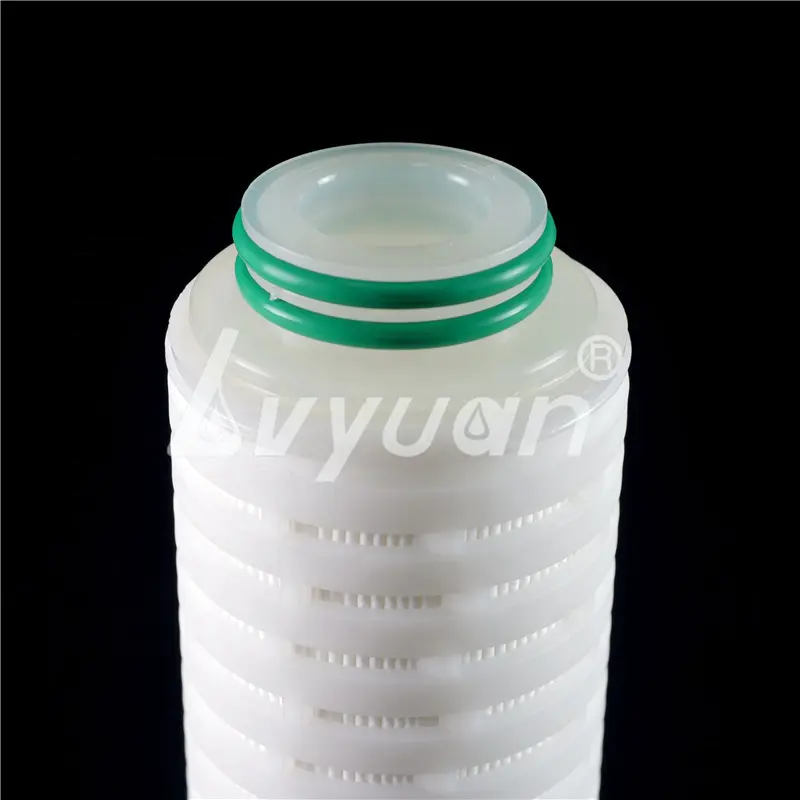 Hydrophobic 0.2 micron PTFE membrane pleated cartridge Air vent filter with 215 226 adaptor
