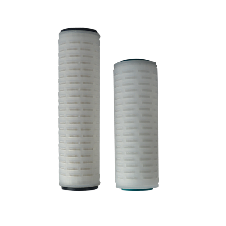 OEM 1 5 micron Pleated elements PP PTFE PES micron cartridge water filters