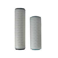 6" diameter x 48" long pleated cartridge filter with high quality