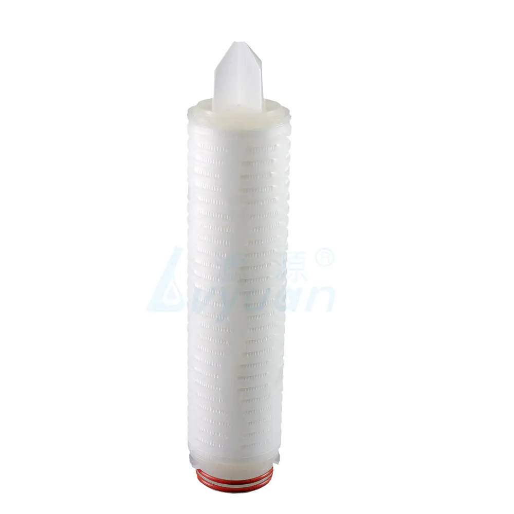 10 20 30 40 inch Pleated Polypropylene Cartridge Filter Element with 0.1 Micron Membrane