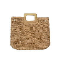 Low price beach bag water hyacinth handbag wholesale straw bag tote handbags wholesale