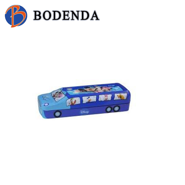 Student stationery car shape two layers pencil case
