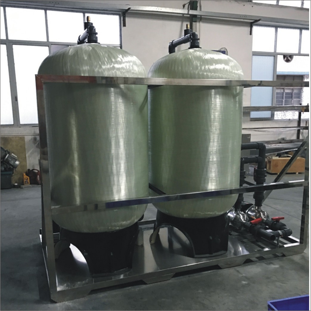 product-3672 FRP Pressure Tank Vessel Sand and Carbon Filter System 10M3hr-Ocpuritech-img-1