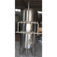 10M3/hr stainless steel sand filter and carbon filter
