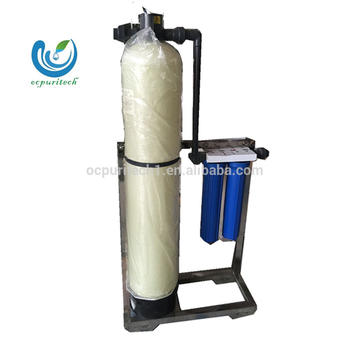 Sand filter & carbon pretreatment for well water / underground water filter system
