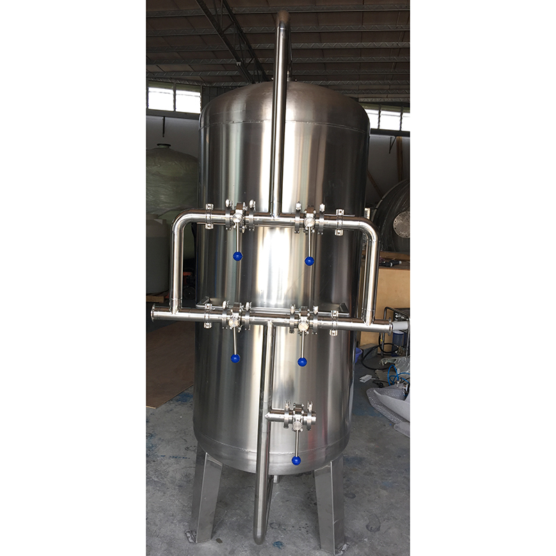 Well water stainless steel water filter for reverse osmosis