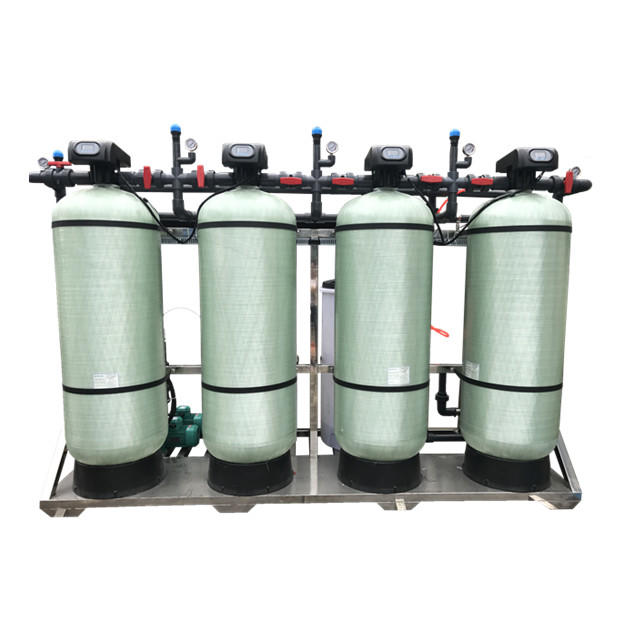 product-Ocpuritech-Sand and Activated Carbon Filter for Drinking Water Purification Plant-img