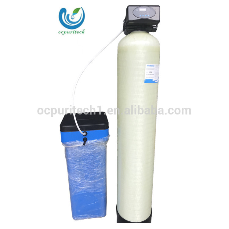 Home used shower water softener