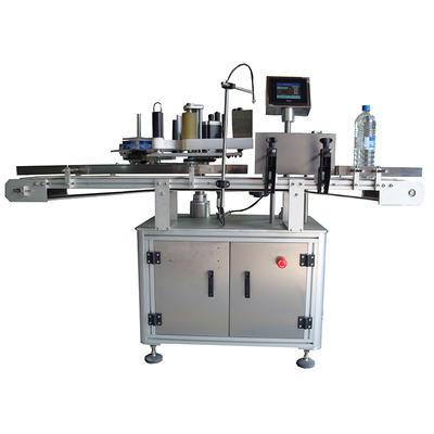 Best quality beer flat round bottle double sides labeling machine for small bottles