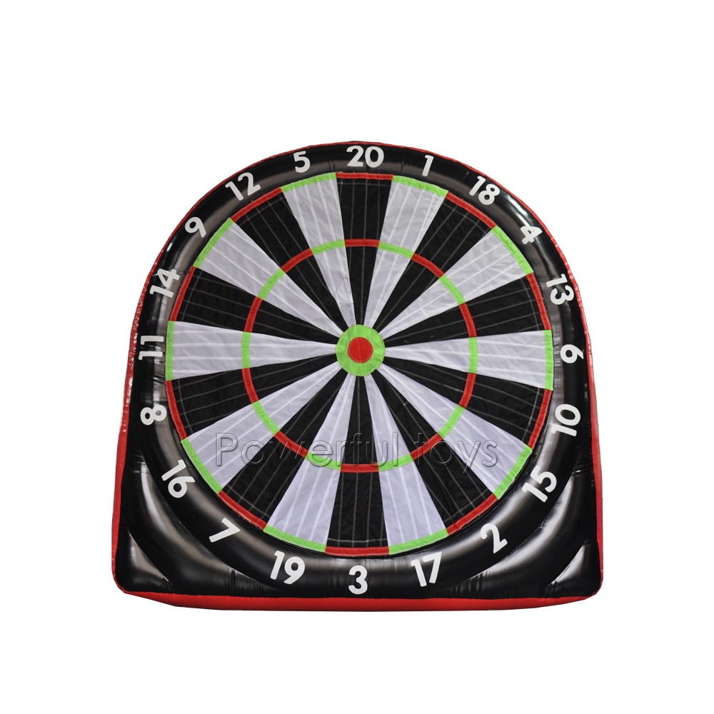 No need continuous inflation inflatable soccer dart board game for sale