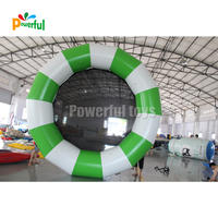 Trampoline jumping round mat for sport games