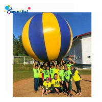 Air-tight Team Play PVC Inflatable Lifting Big Ball Game Race Game