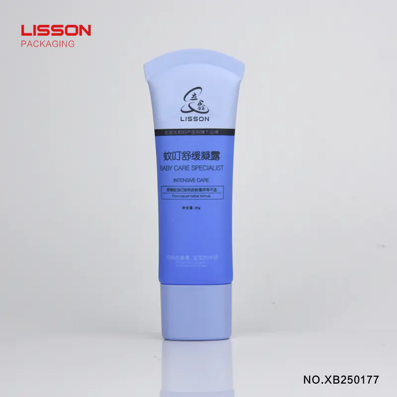 Empty Oval Cosmetic Packaging tube For Sunscreen BB cream foundation super oval PE tube
