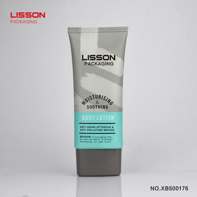 1500ml Cosmetic foundation nozzle oval tube PlasticPackaging Super Ovaltube For Sunscreen BB cream