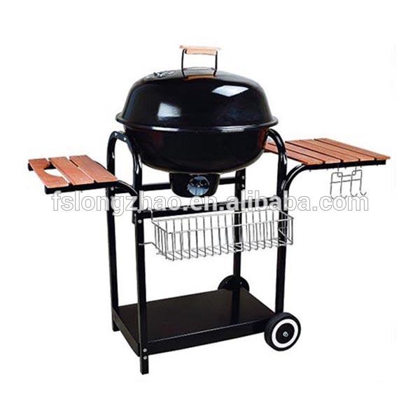 novelty charcoal Barbeque Grill outdoor bbq grill with Wheels