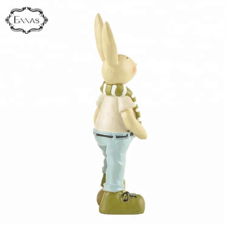 Resin kids easter figurines easter bunny gift norse fesdval of snrins sun