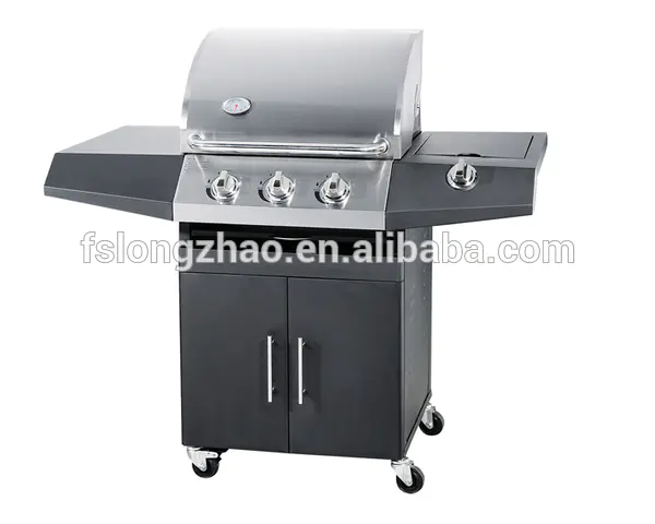 Outdoor 3+1 Burners Gas Grill Barbecue Grill
