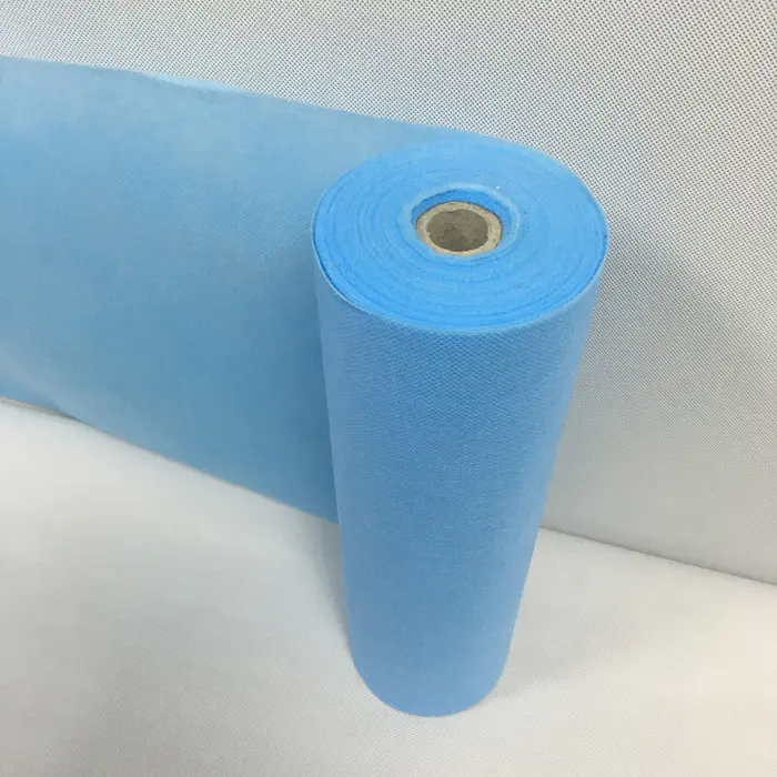 Wholesale Medical 100% pp non woven fabric Disposable bed sheet