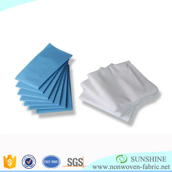 Disposable Medical SMS polypropylene spunbonded nonwoven fabric for hospital bed sheets