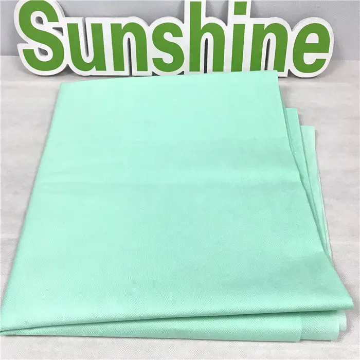 promotional price pre-cut disposable medical bed sheet 100%pp spunbond nonwoven fabric
