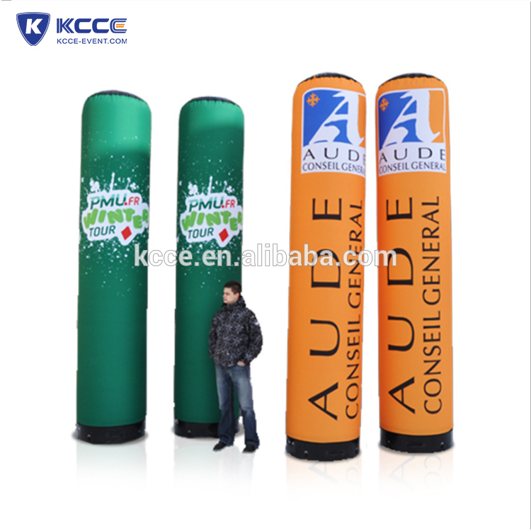 Led Column Inflatable Event Decoration Advertising , Inflatable Tube With LED