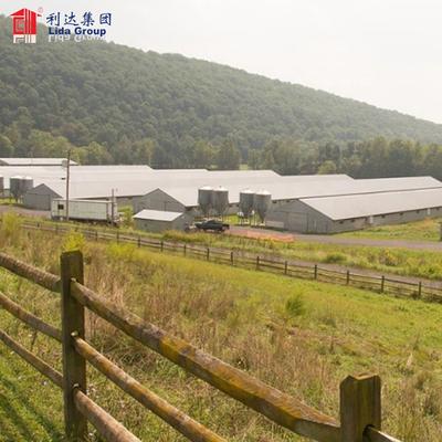 High quality heat proof open side poultry farming equipment chicken broiler house type poultry farming shed for Mauritania