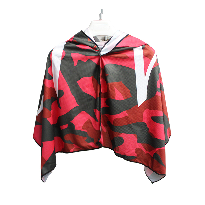 Customized polyester heat transfer printing ice cooling cold towel cold feeling cloak cape