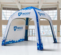New Arrival KCCE Customized advertising inflatable 6*6M clamshell tent Manufacturer from China