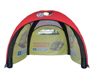 Air tight inflatable tent for outdoor event