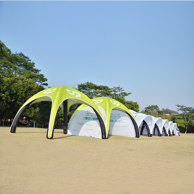 Printed custom air pop up tent, Advertising inflatable X Gloo tent/canopy tent