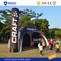 Fast set up inflatable tent for promotion activity